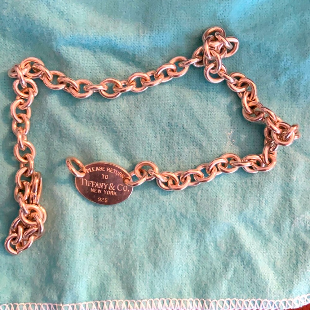 Tiffany silver necklace